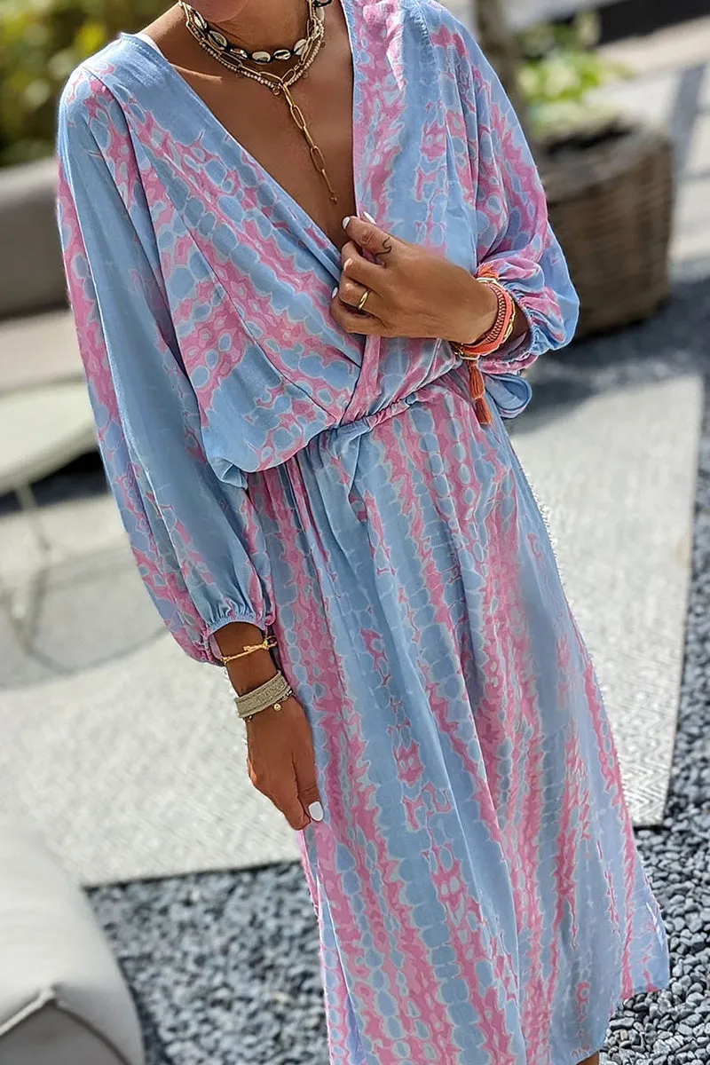 All in Time Tie Dye Maxi Dress