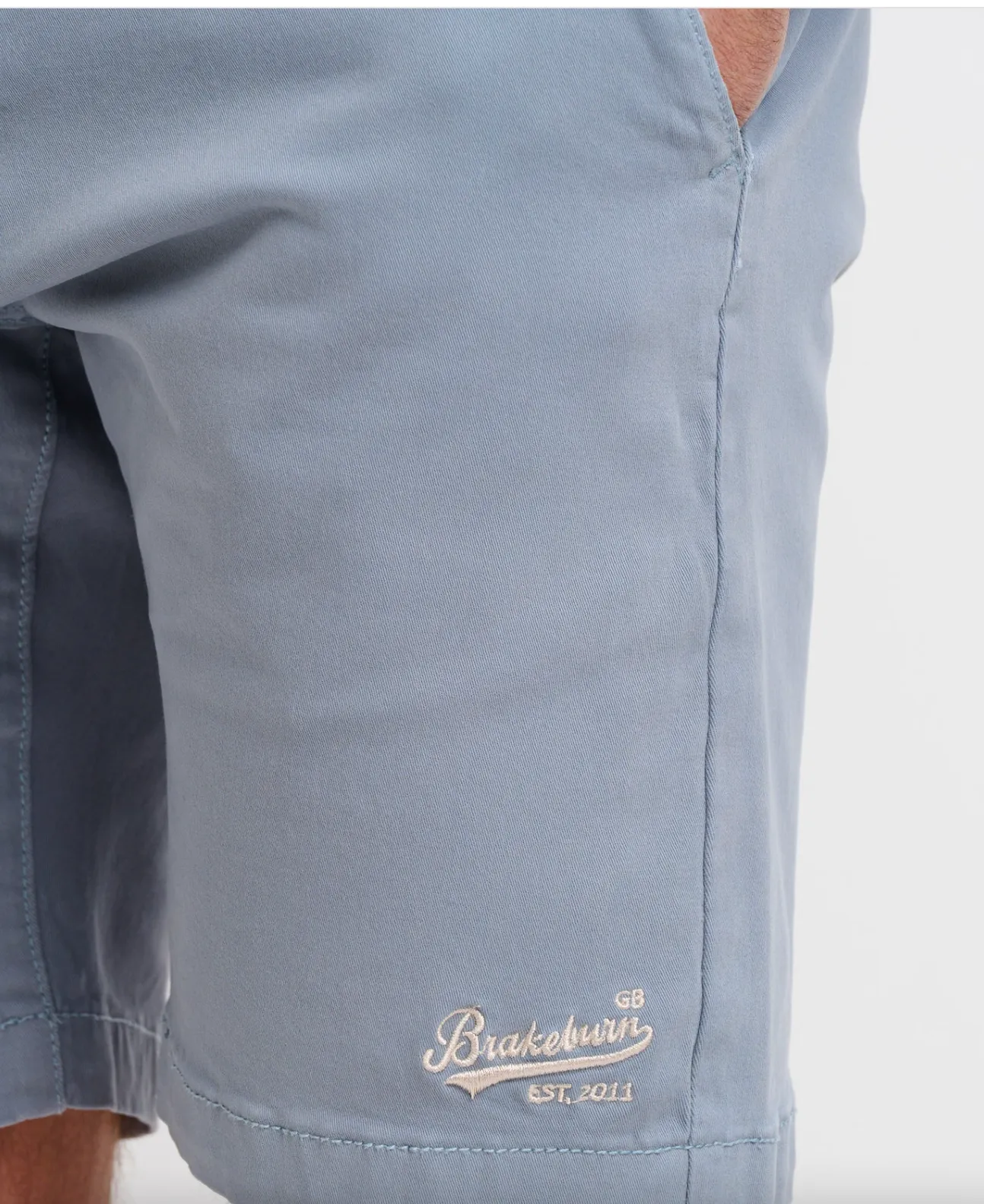 Brakeburn Grey Chino Shorts