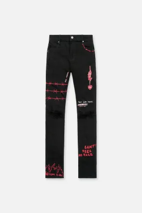 BRYANT SKINNY JEAN | BLACK RLD ARTISTIC