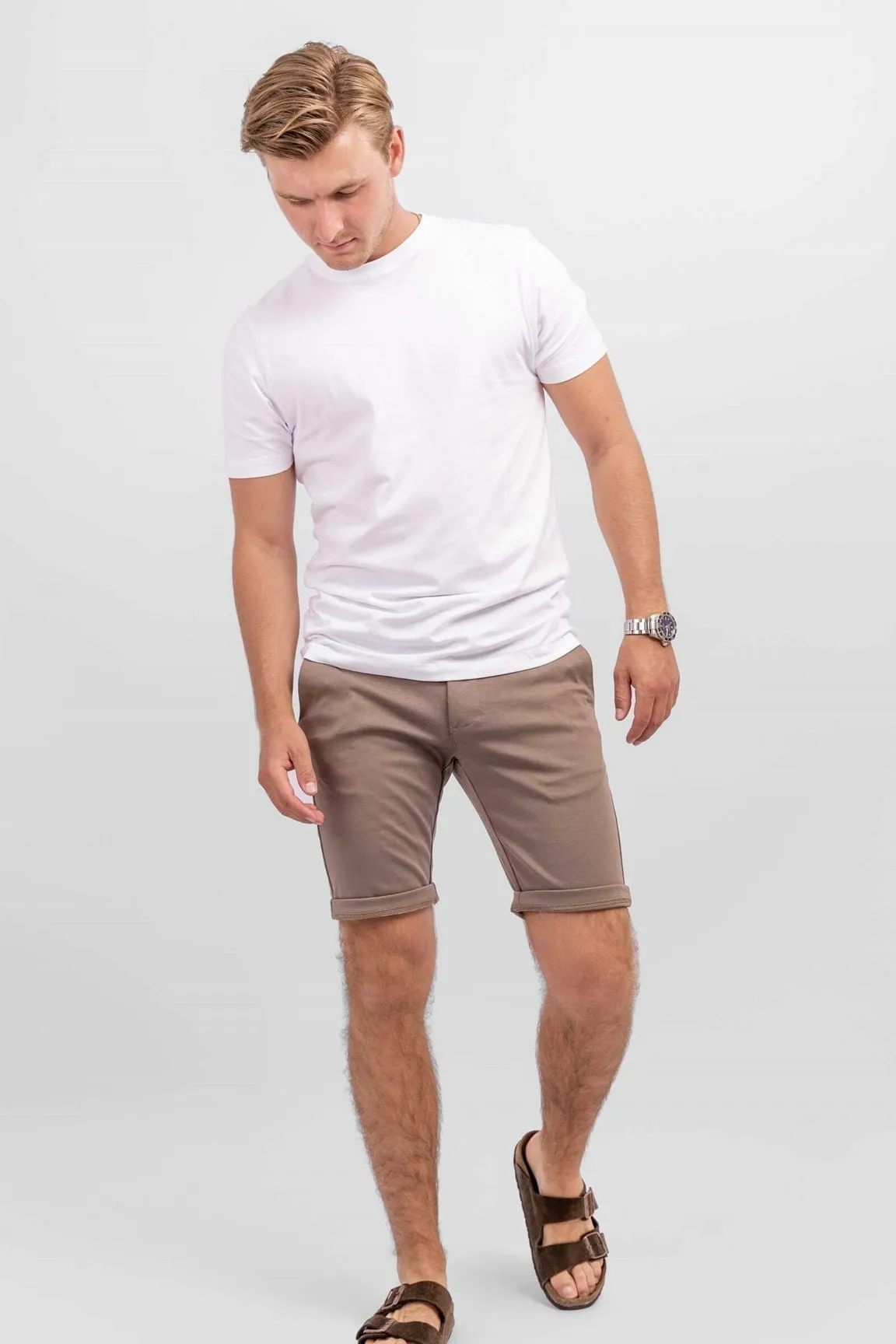 Chino Shorts - Walnut