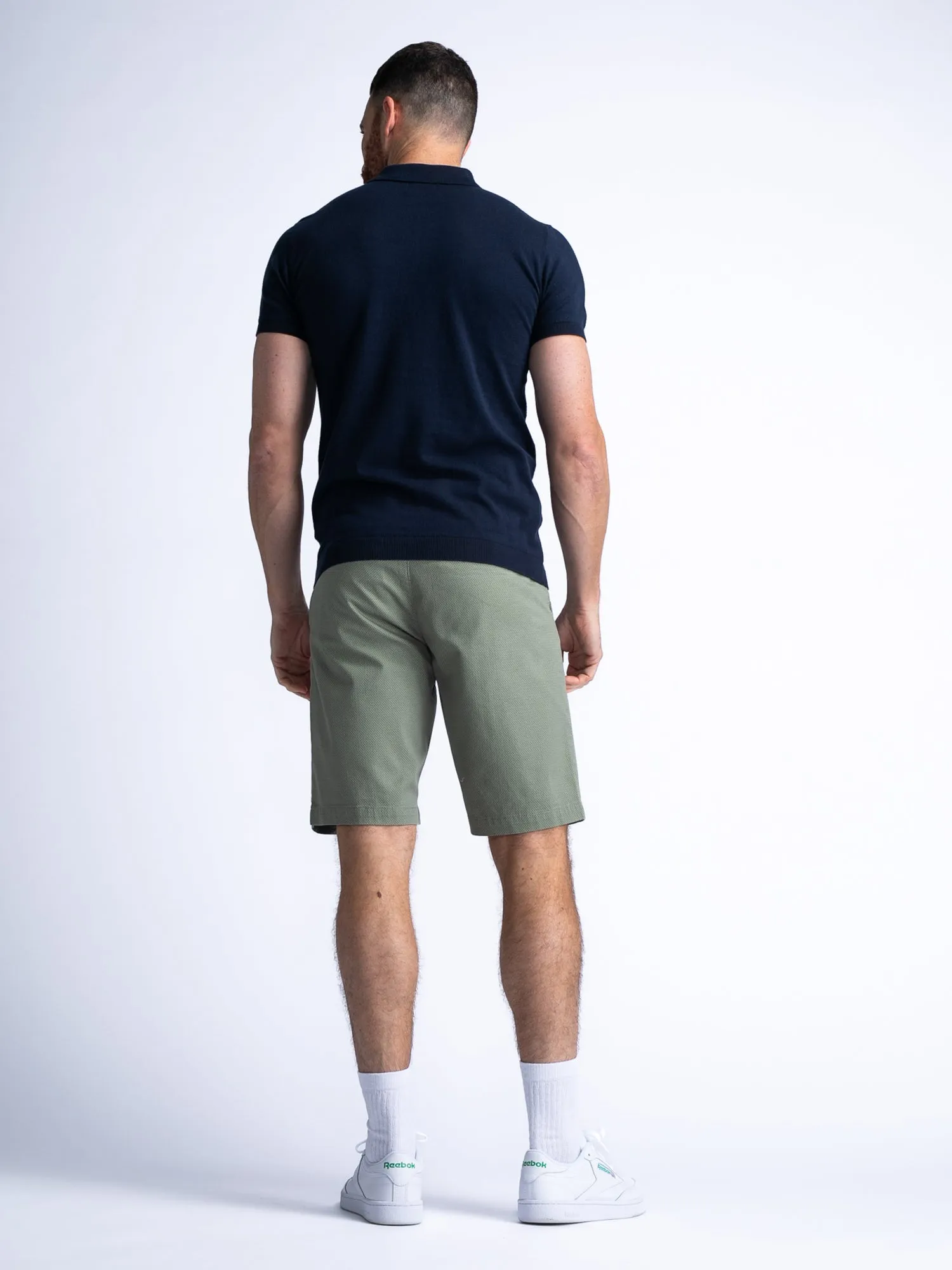 Chino Shorts with Belt Breezeify