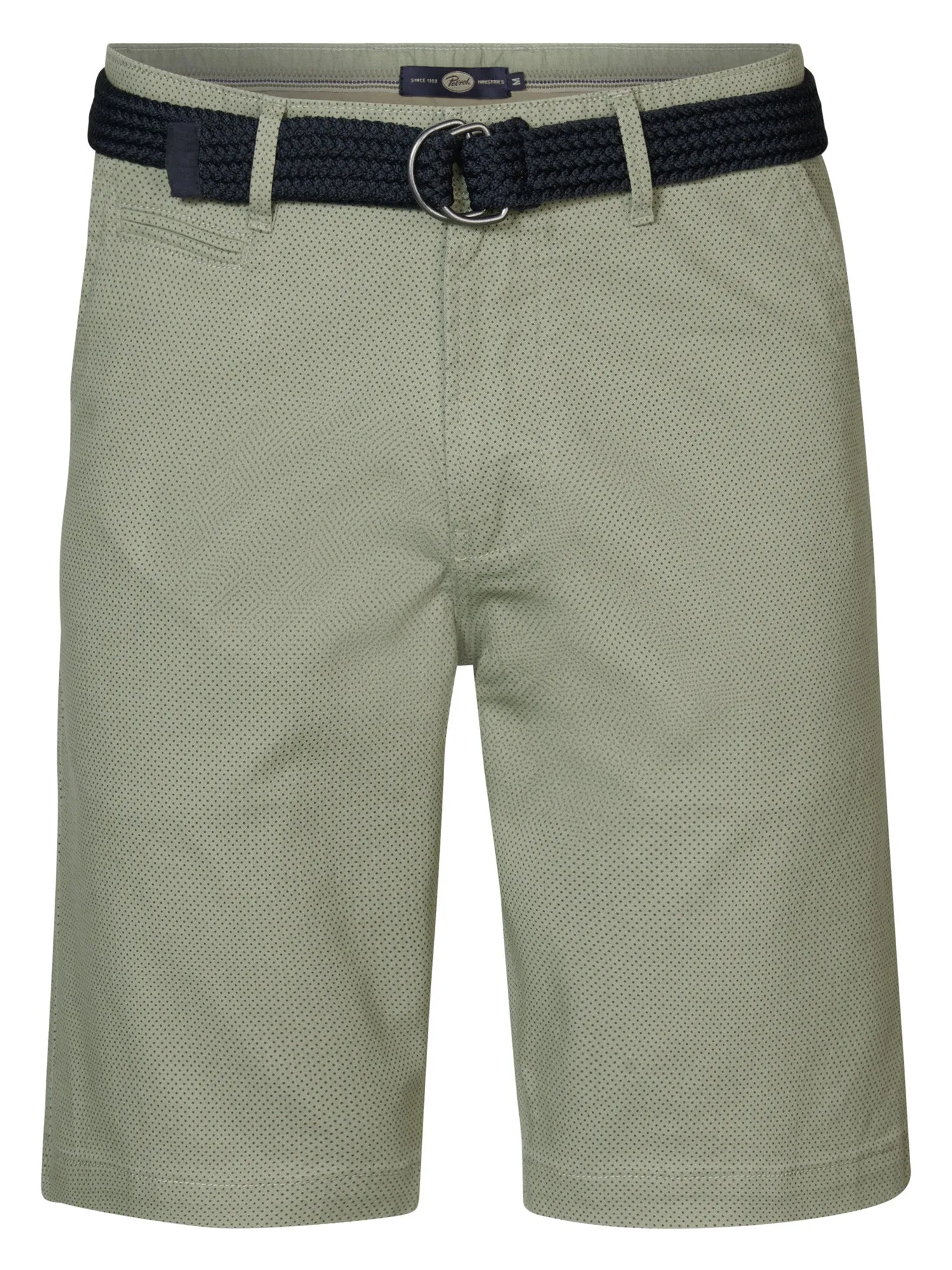 Chino Shorts with Belt Breezeify