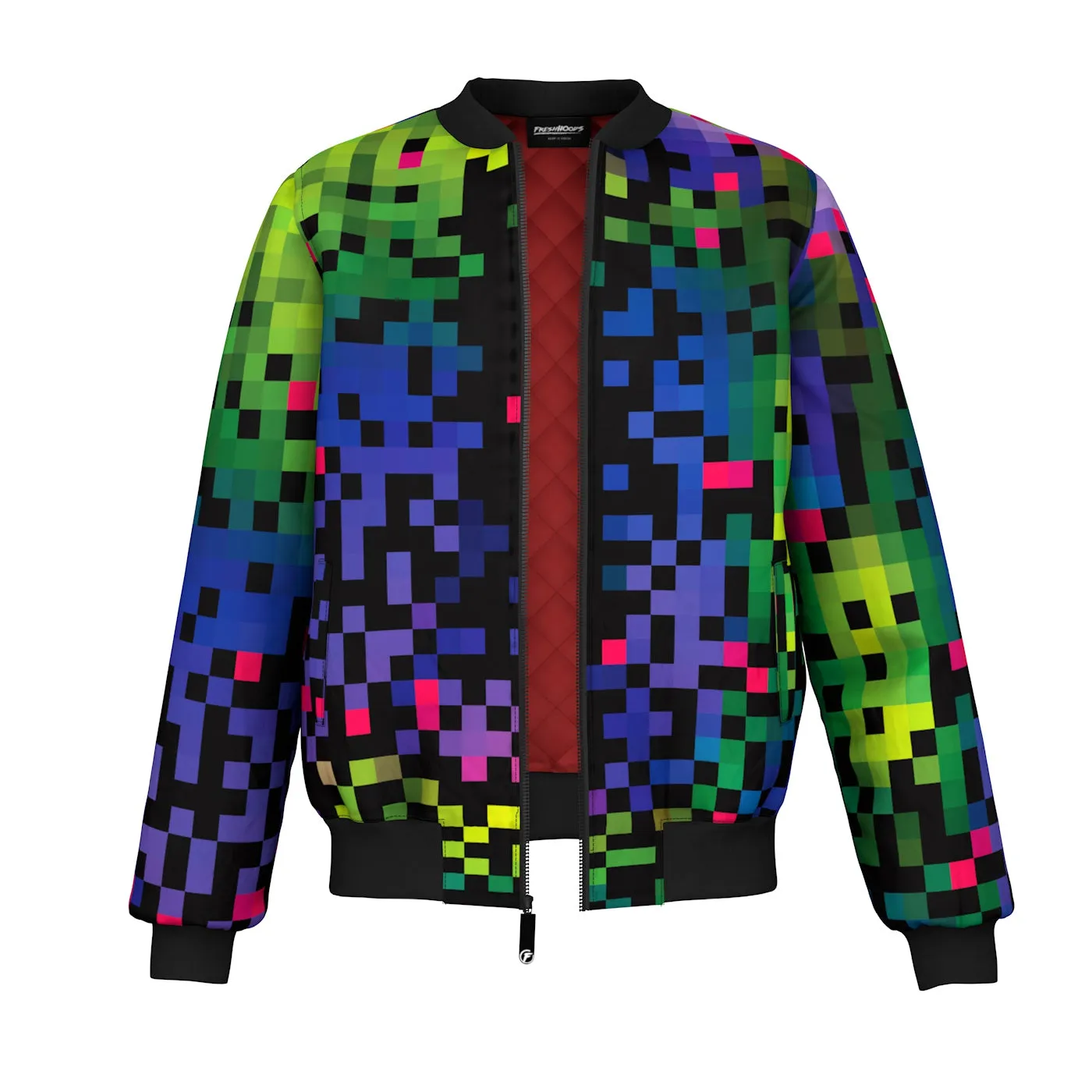 Digital Bits Bomber Jacket