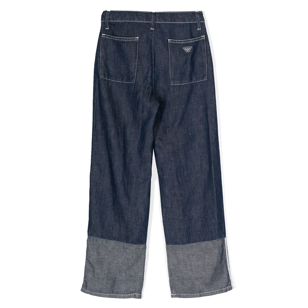 Emporio Armani Junior J01 Wide Leg Jeans