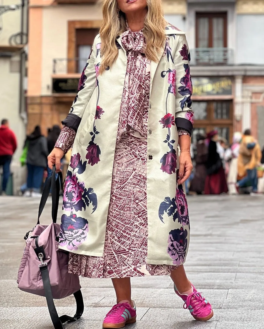 Fashion Floral Lightweight Jacket