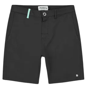 Jetty Stroll Chino Walk Shorts - Black