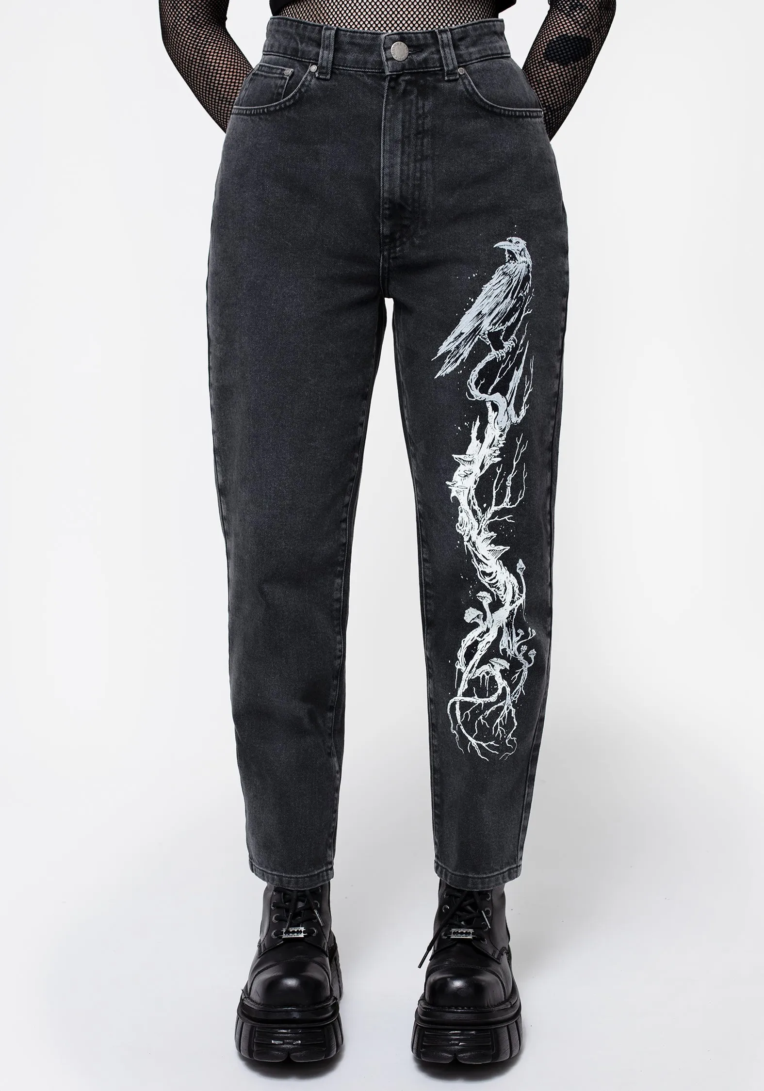 Korun Riddick Washed Mom Jeans