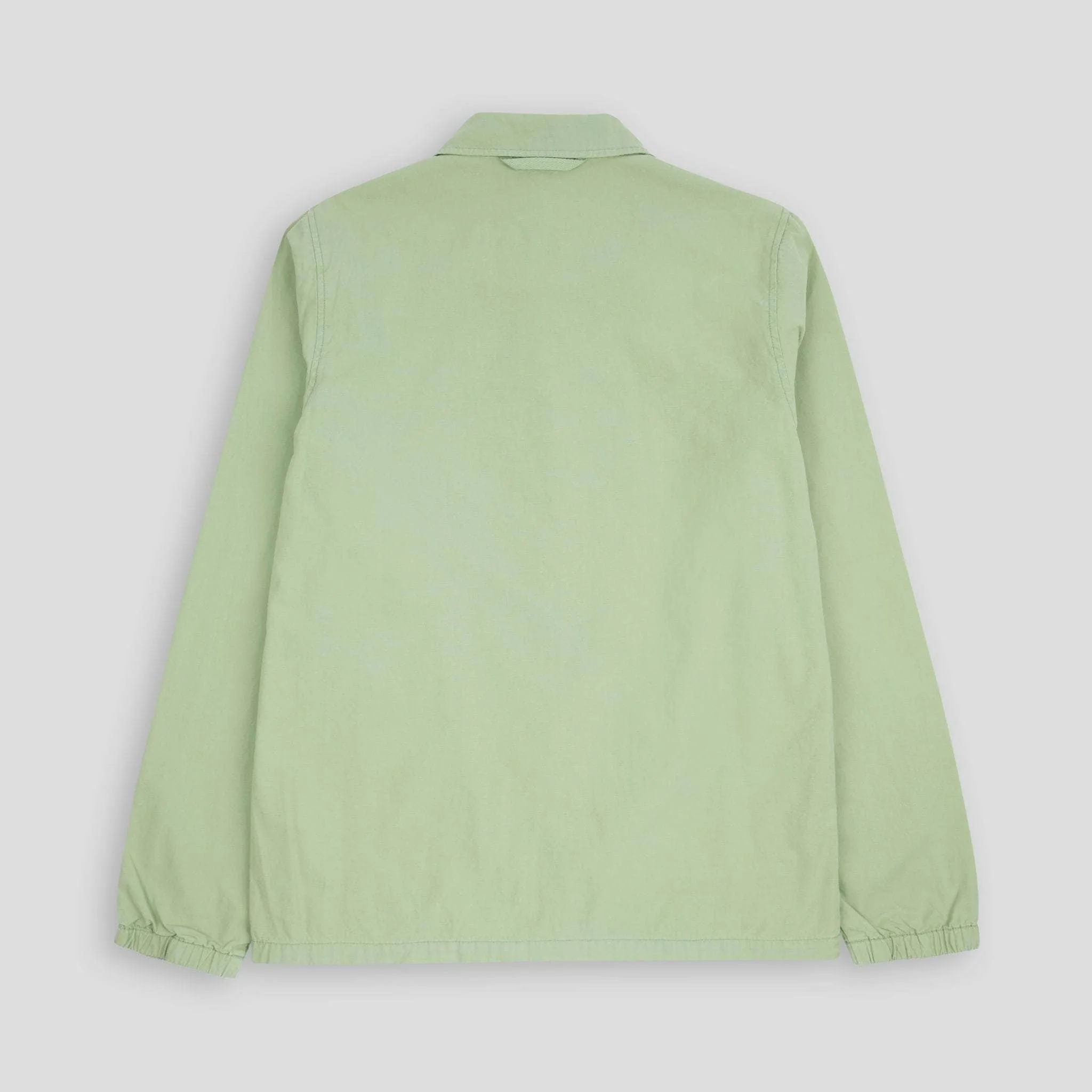 Lightweight Cotton Coach Jacket Dark Mint