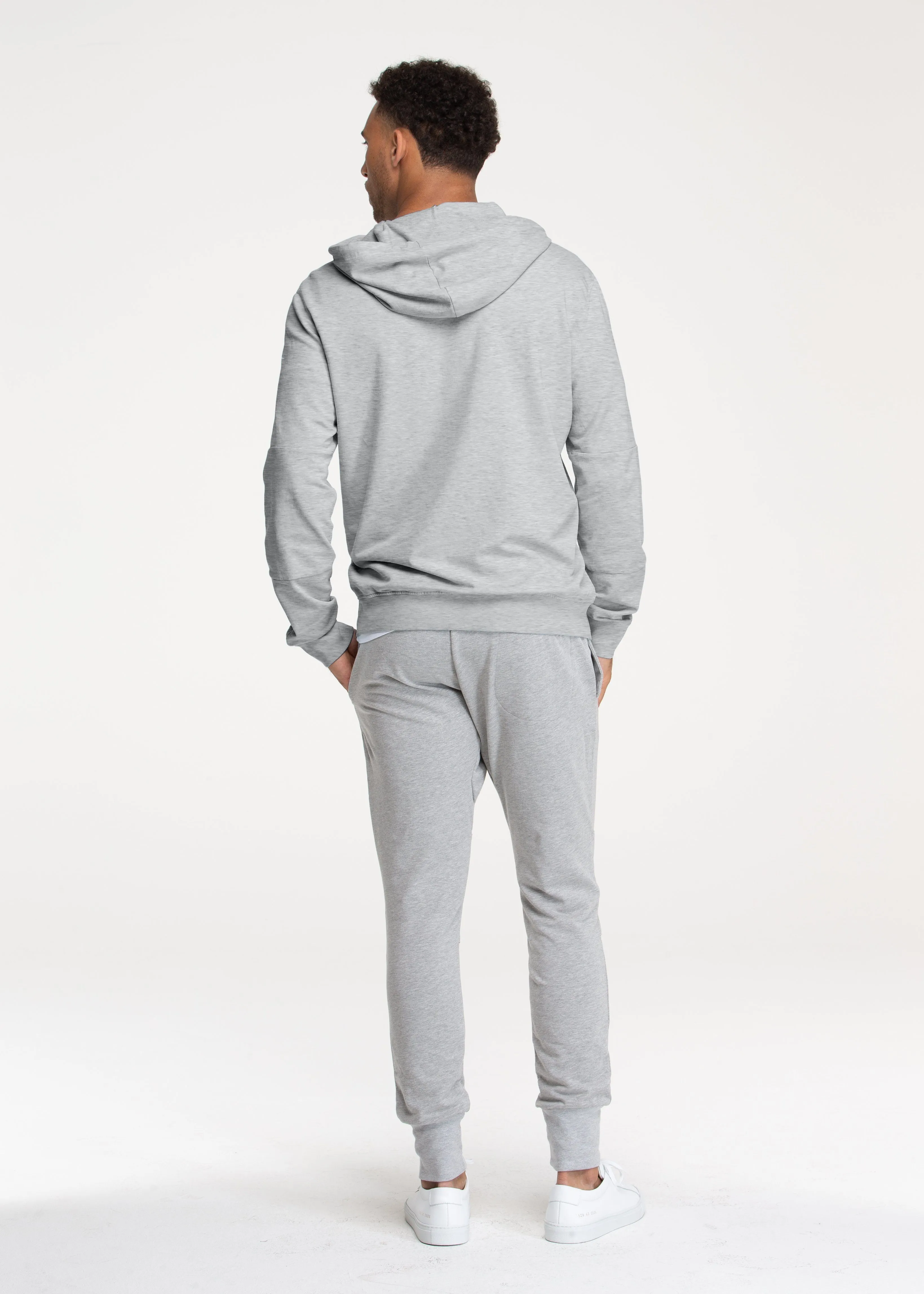 Lightweight SWET-Hoodie | Heather Grey