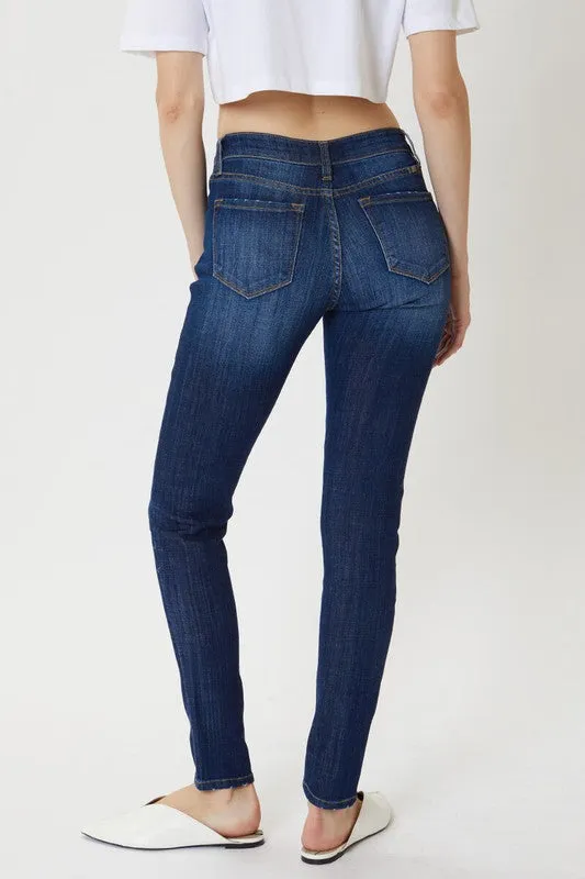 Mid Rise Super Skinny Jeans