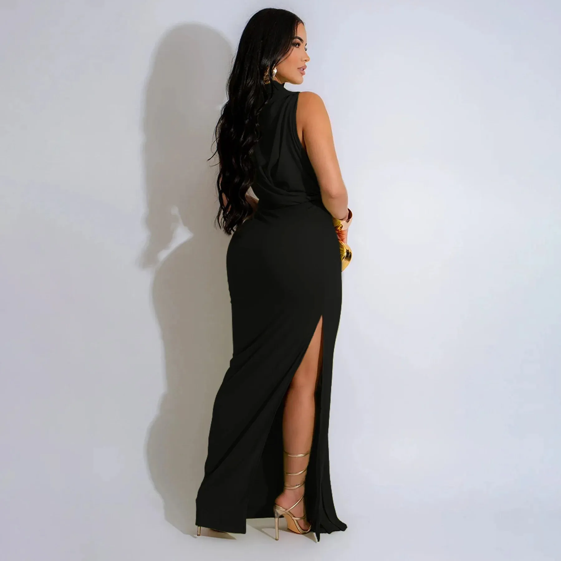 New Era Bodycon Maxi Dress