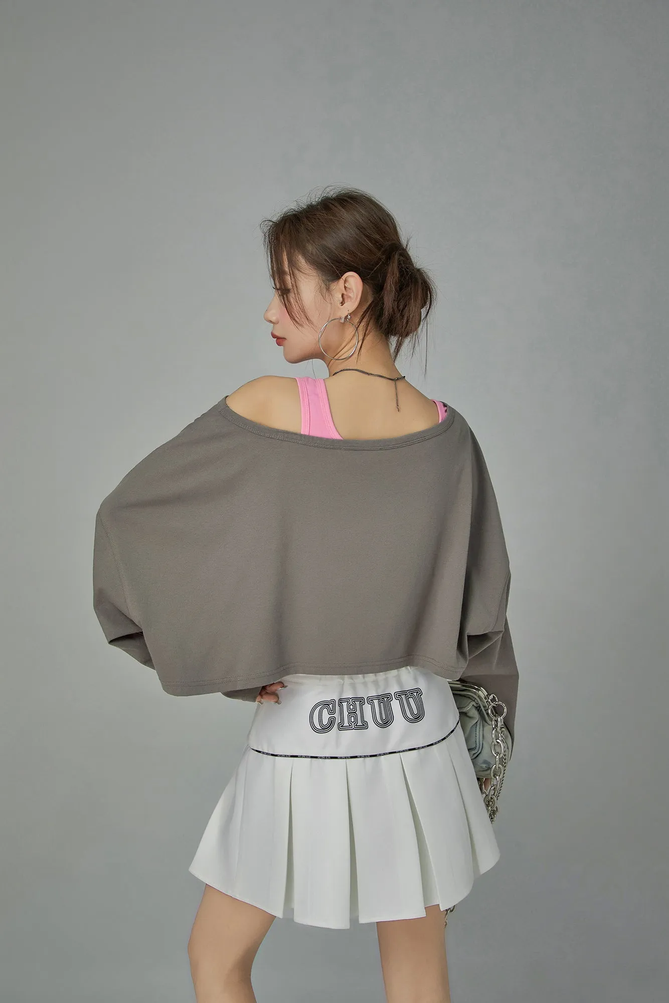 Nice To Meet Chuu Off Shoulder Top