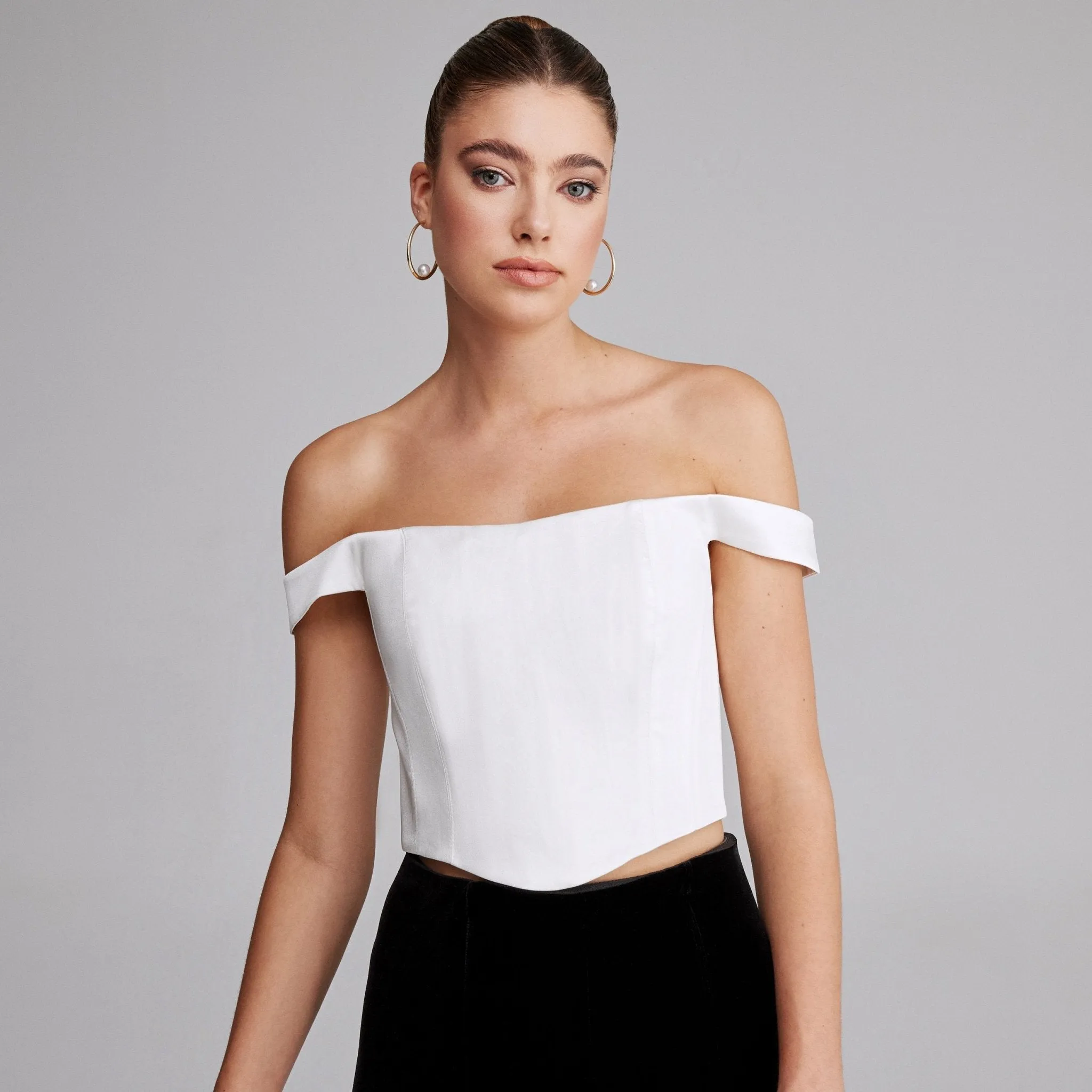 Off Shoulder Corset Top