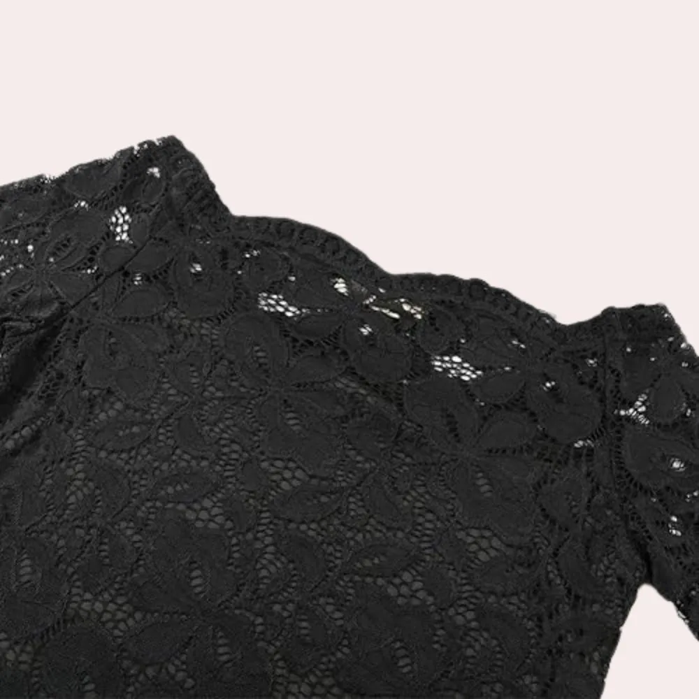 Off-Shoulder Lace Top