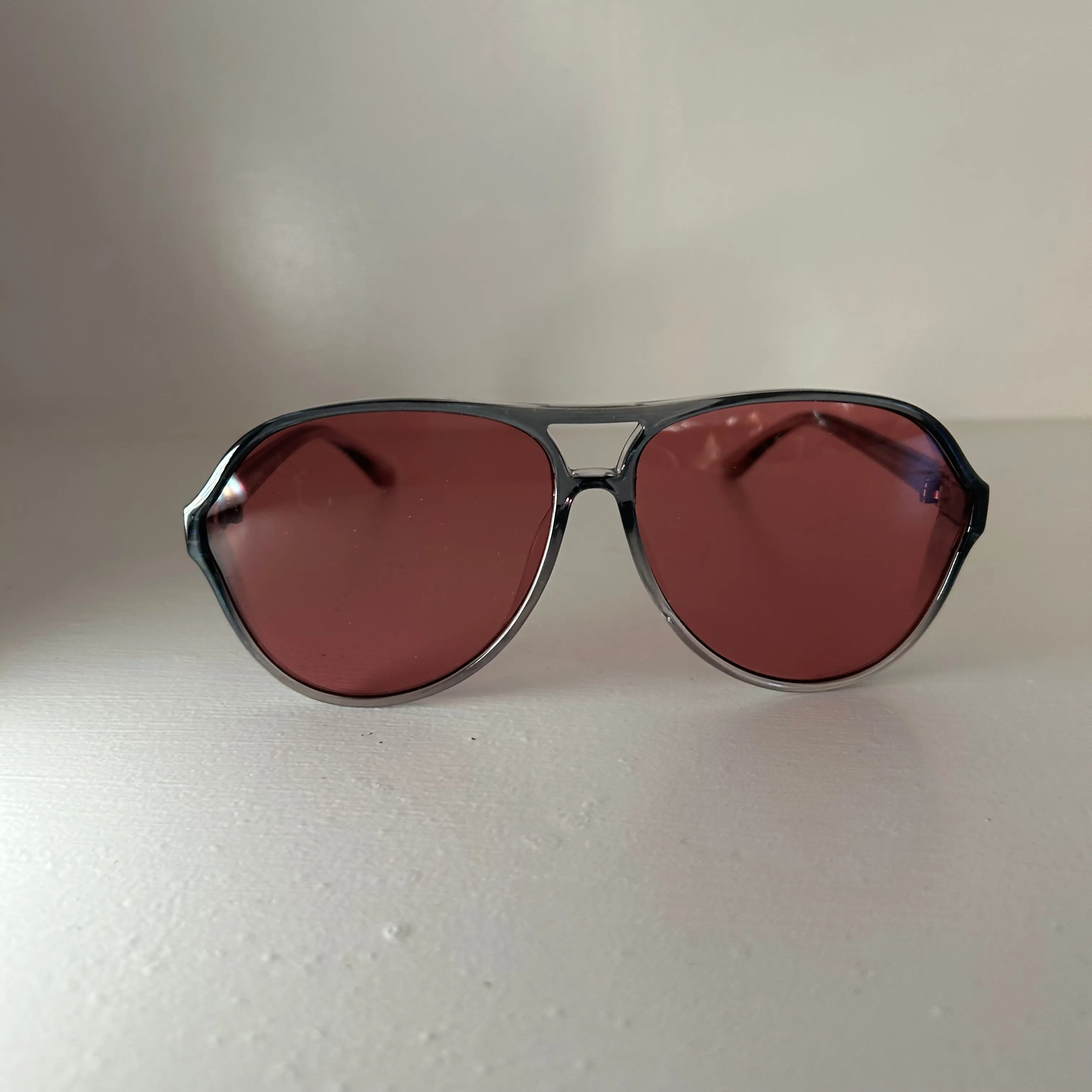 Pink & Brown Retro Aviators