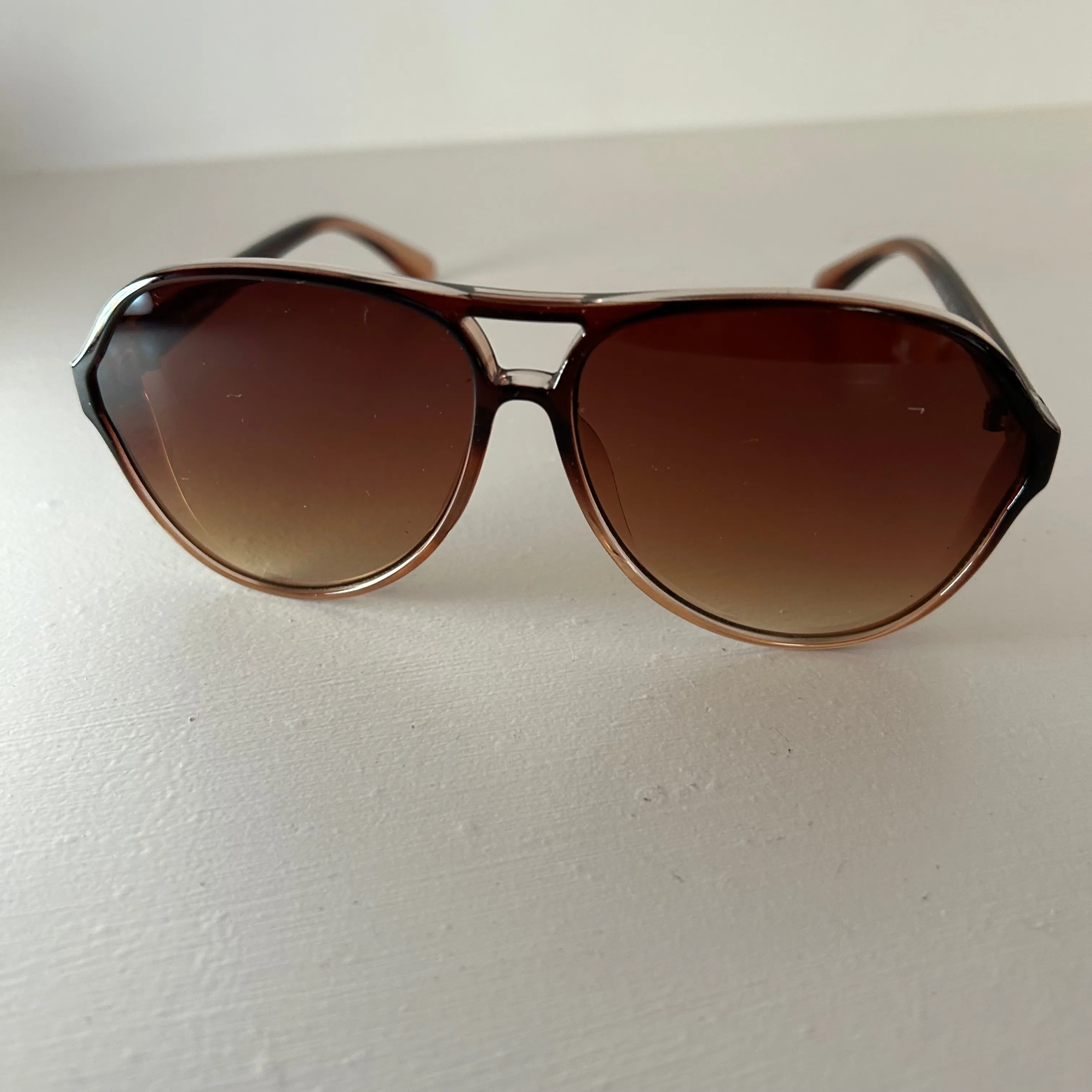 Pink & Brown Retro Aviators