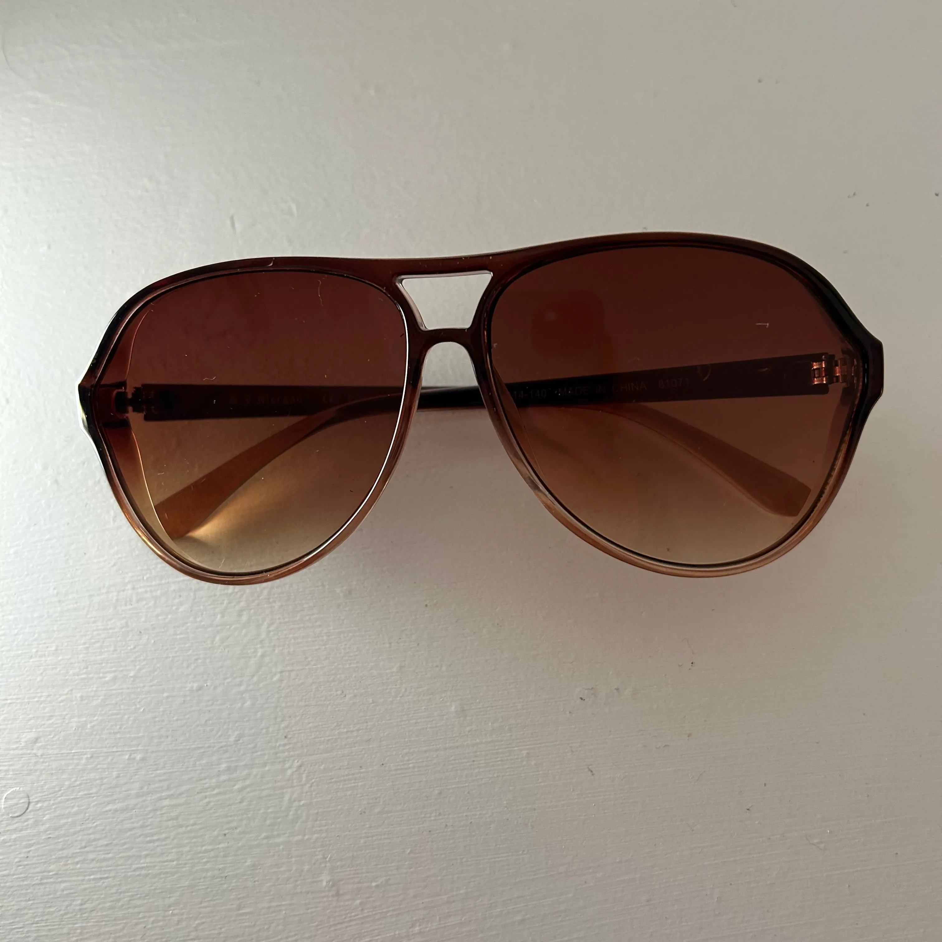 Pink & Brown Retro Aviators