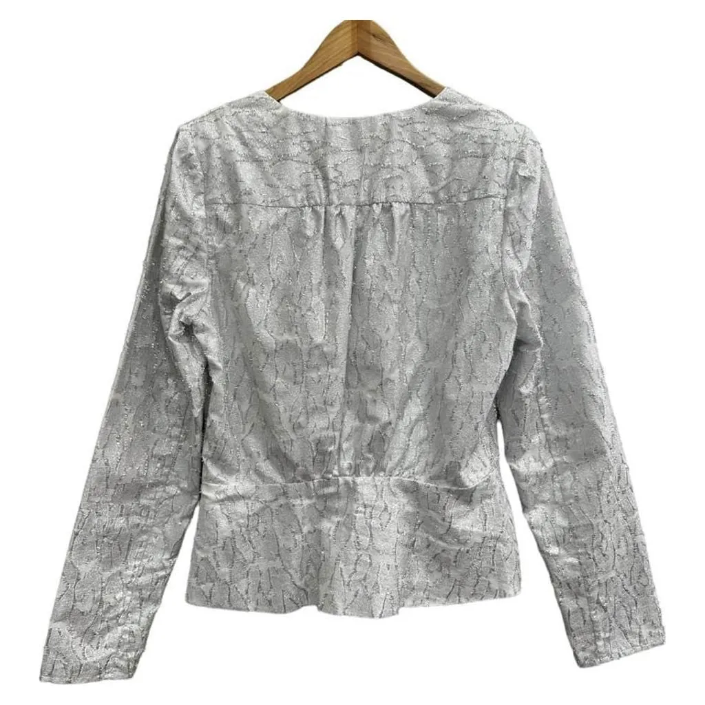 Ramy Brook NWT Rainn Jacquard Top - Size 10 (retails for $395)