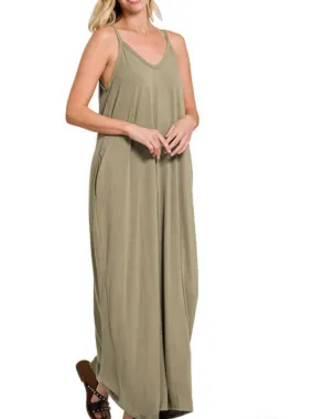 Sheila Maxi Dress - Khaki