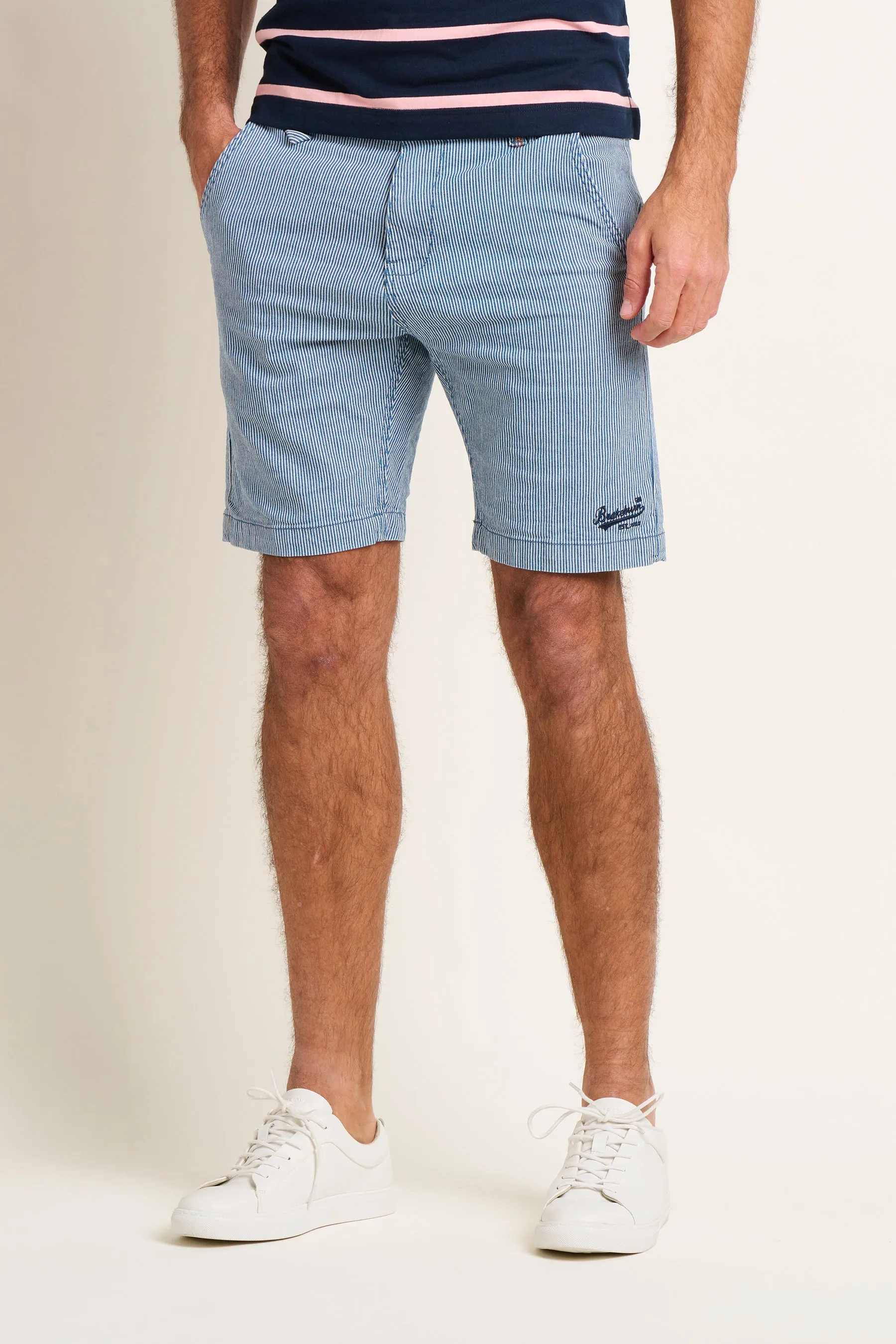 Stripe Chino Short