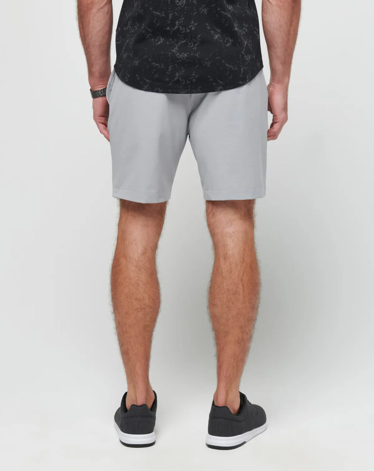 TravisMathew Tech Chino Short - Heather Sleet