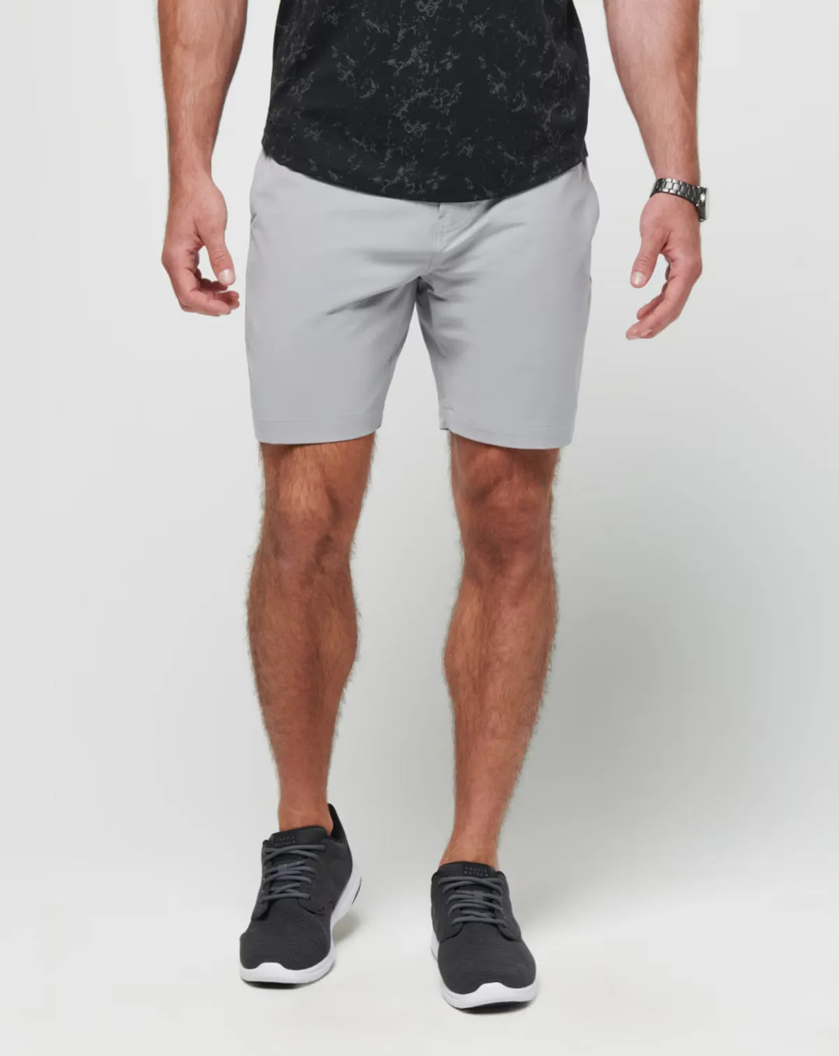 TravisMathew Tech Chino Short - Heather Sleet