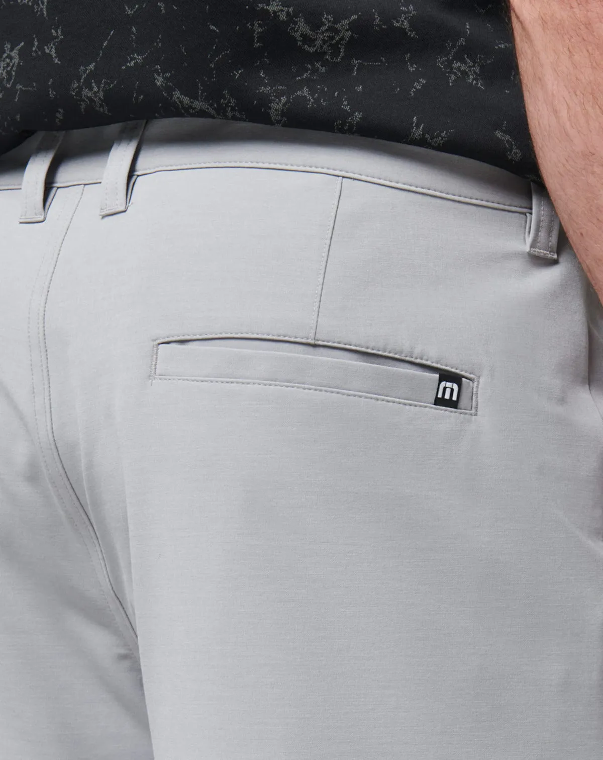 TravisMathew Tech Chino Short - Heather Sleet