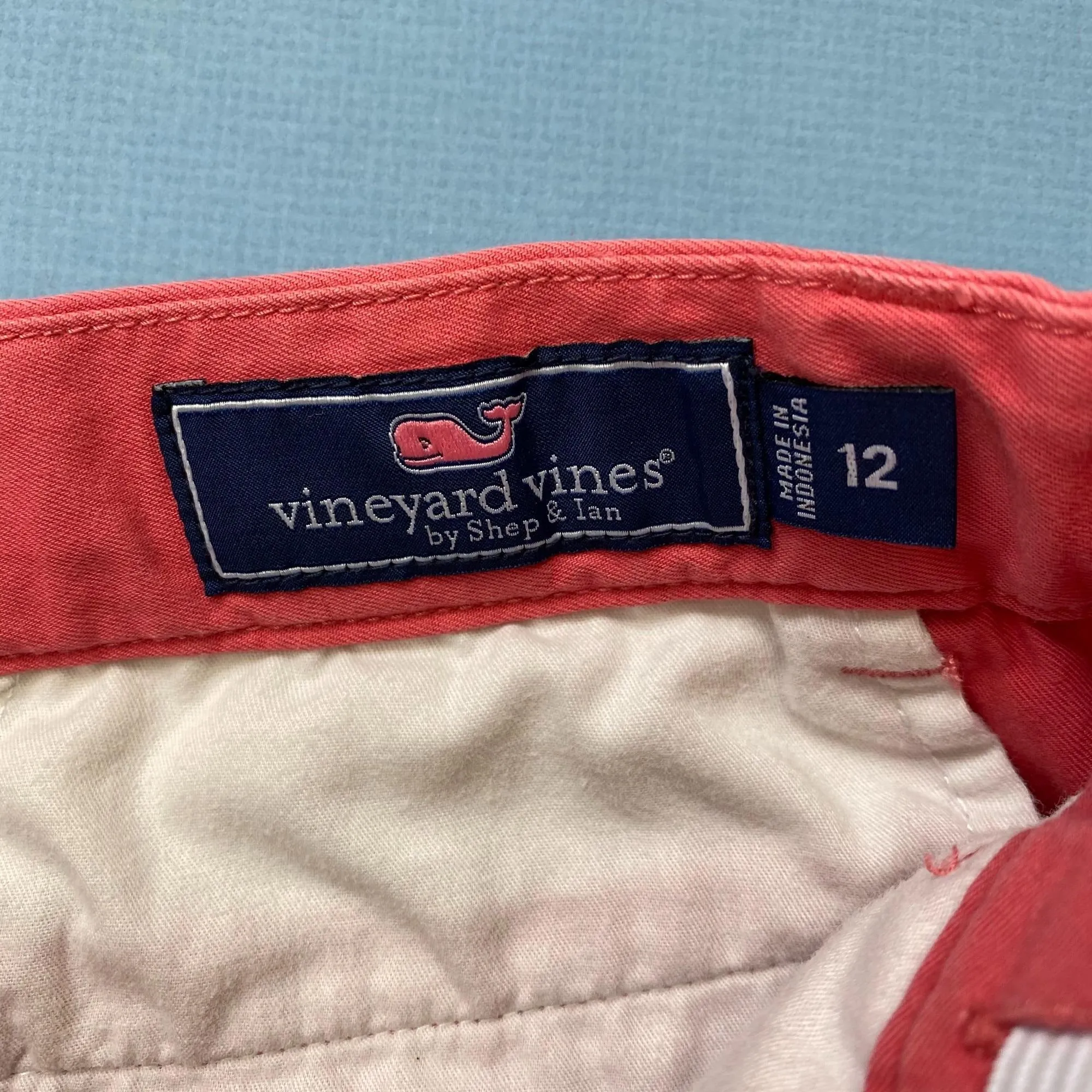 Vineyard Vines Nantucket Red Chino Shorts Size 12