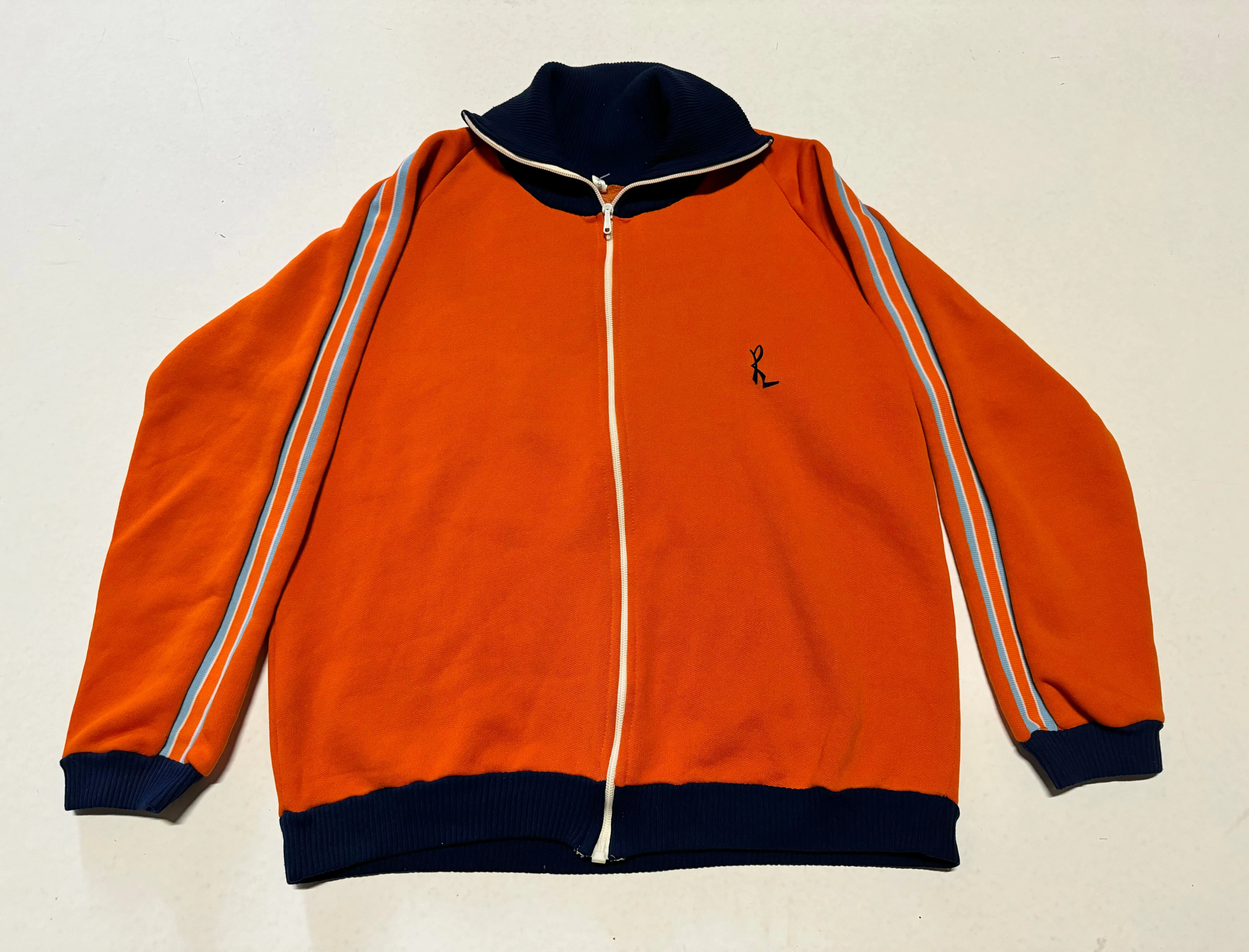 Vintage Orange Sports Jacket -  (S-M)