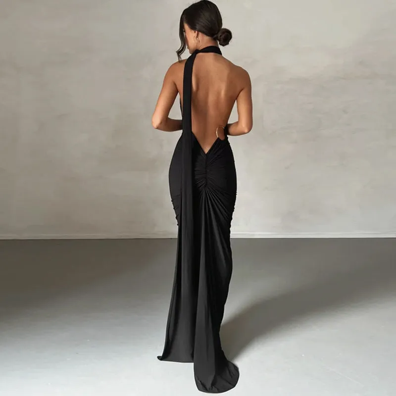 Zida Backless Bodycon Dress